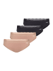 Sloggi Hipster Go Blush in Schwarz / beige