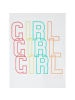 name it Mädchen Shirt kurzarm "Girl" in Weiß
