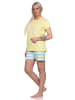 NORMANN Shorty kurzarm Pyjama und - 73809 in gelb