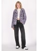 myMo Damen Jacket in Violett Mehrfarbig