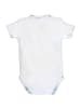 Nini Kurzarmbody Meerestiere XT in weiss