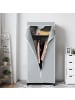 COSTWAY Kleiderschrank in Grau