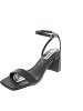 Steve Madden Luxe Sandalette Schwarz