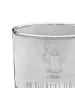 Mr. & Mrs. Panda Whiskey Glas Kaktus Luftballon mit Spruch in Transparent