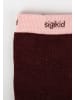 Sigikid Strumpfhosen 2er Set Autumn-Forest in rot/rosa