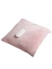 Adler Europe AD 7444 Flauschiges Heizkissen - 38 x 38 cm mit 2 Heizstufen in Rosa