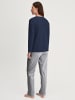 Calida Pyjama in peacoat blue
