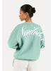 SMILODOX Unisex Oversize Sweatshirt Feyd in Grün