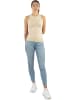 Janice 2 x Damen Top hochgeschlossen Nauta in Beige