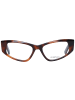Sportmax Frauen Optische Fassungen Katzenauge Braun