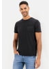 Camel Active Kurzarm T-Shirt aus Bio-Baumwolle in Schwarz