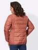 WITT WEIDEN Steppjacke in papaya-rostrot-bedruckt