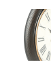 Beliani Wanduhr VILLENA in Schwarz/Gold - (W) 63 x (H) 63 x (L) 6 cm