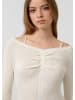 QS Strickpullover in 0200_creme