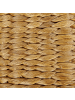 Beliani Pouf BICHIR in Naturfarben - (W) 40 x (H) 40 x (L) 40 cm