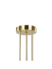 Beliani Deckenleuchten KIDANE in Messing - (W) 61 x (H) 33 x (L) 61 cm