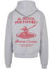 Merchcode Hoodie "Al Dente Per Favore Oversized Hoody" in Grau