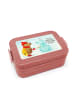 Mr. & Mrs. Panda Brotdose Nachtfalter Schneemann Design mit Spruch in Rot Pastell