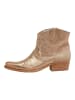 Felmini Stiefelette in Gold-Braun