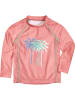 Playshoes UV-Schutz Shirt 1/1-Arm Palmen in koralle