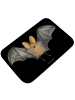 Mr. & Mrs. Panda Badteppich Fledermaus Flügel ohne Spruch in Schwarz