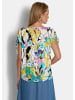 GOLDNER Jerseyshirt mit floralem Design in bunt / gemustert