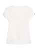 CARTOON Printshirt mit Ärmelaufschlag in Patch Cream/Beige