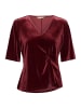CULTURE Bluse kurzarm CUzoe Feminine in Zinfandel