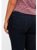 sheego Schlupfjeans in dark blue denim