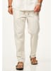 DAILY COTTON Leinenhose - im Chinohosen Stil mit Gummibund in Ecru