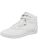 Reebok Sneaker mid Freestyle Hi in weiss