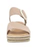 Gabor Keilsandalette in beige