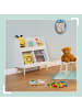 relaxdays Kinderregal in Weiß/ Natur - (B)60 x (H)66 x (T)30 cm