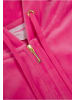 Juicy Couture Zip-Kapuzenpullover in fluro pink