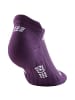 cep M THE RUN COMPRESSISOCKS NO SHOW in Violett