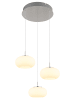 Globo lighting Hängeleuchte "QUINTARA" in silver