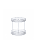 relaxdays Drehteller in Transparent - (H)22 x Ø 23,5 cm