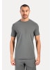SMILODOX T-Shirt Micah in Grau