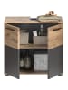 ebuy24 Waschbeckenunterschrank Mason Grau 60 x 34 cm