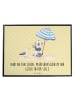 Mr. & Mrs. Panda Ostergeschenk Sommer Meer Glück mit Spruch in Gelb Pastell