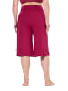 Ulla Popken Shorts in dunkelrot
