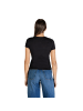 Tommy Hilfiger Schwarz Recycelte Baumwolle T-Shirt