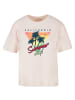 F4NT4STIC Tee California Palmen Retro in pink