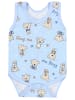 TupTam Baby Jungen Achselbody 5er Pack in blau/grau