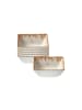 Ritzenhoff & Breker 6er Set Beilagenschalen Rusty 13 x 13 cm in braun