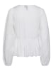 Pieces Bluse in Bright White