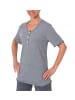 NORMANN Shirt Oberteil kurzarm Mix & Match Streifendress - 17588 in Blau