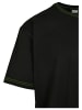 Urban Classics Urban Classics T-Shirts in black/electriclime