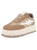 Ital-Design Freizeitschuh in Hellbraun und Beige