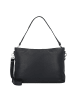Plevier Structure Millau Schultertasche Leder 43 cm Laptopfach schwarz